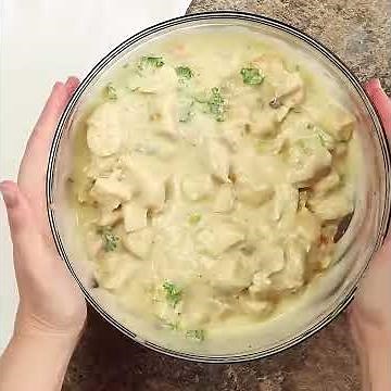 Dump and Bake Chicken Kiev Casserole