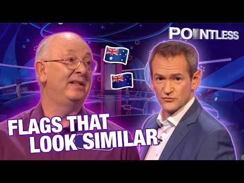 Guess The Countries Based On Their Flags Only! | Pointless