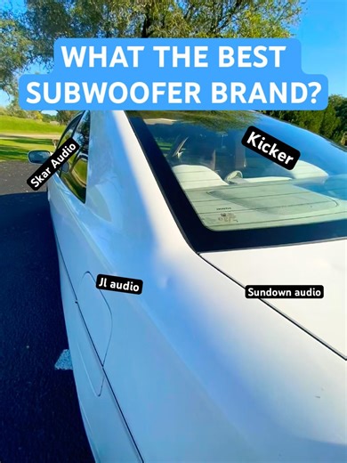 What Subwoofer Brand Do You Guys Recommend? 🔊🔥