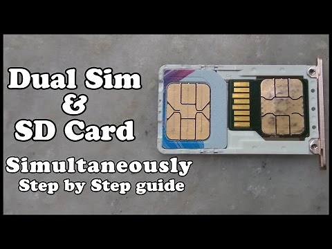 Dual Sim & SD Card Simultaneously on Xiaomi Redmi Note 3 step by step guide