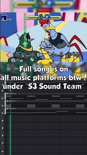 Scratch and Grounder FNF Song! Hard Headed from Sonic and the Seven Symphonies #musicproducer #fnf