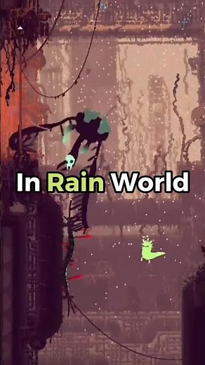 I Didn't Know You Could Do THIS In Rain World?? #gaming #gameplay #rainworld #reaction #new