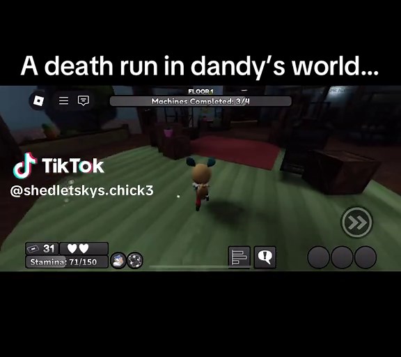 Epic Death Run Challenge in Dandy's World