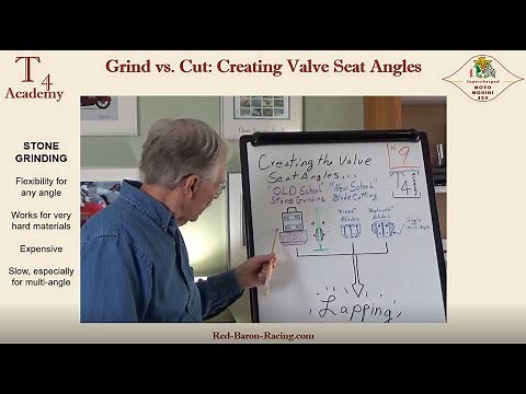 Grinding vs. Cutting: Creating Valve Seat Angles