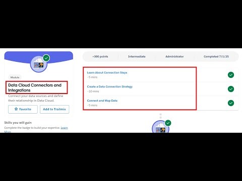Data Cloud Connectors and Integrations | Salesforce Trailhead