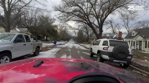 25 News' Storm Wrangler hits the road in McLennan County, checking conditions | 25 News KXXV