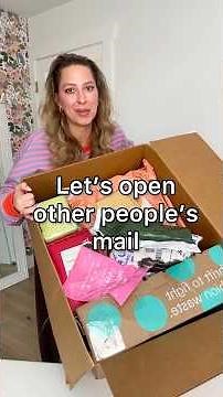 Let’s open other peoples mail! Unclaimed, lost mail, from fundelivered