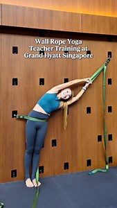 7.7K views · 1.1K reactions | Wall Rope Yoga Teacher Training with...