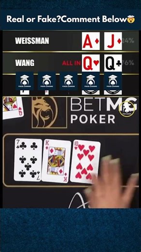 #poker : WAIT FOR THE RIVER 😳 #casino