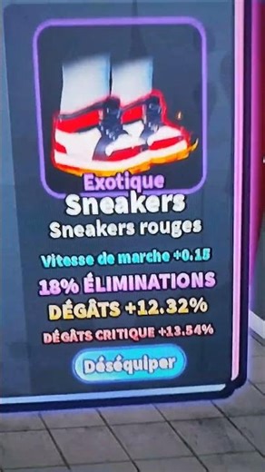 Jai eu les chaussures rouges #roblox