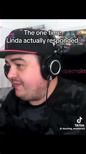the 1st time Linda actually responded to daz. #funny #daz games