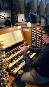 Another organ piece performed by Timothy Parsons, this time featuring music by Brahms. #VirtualVoluntary | Exeter Cathedral