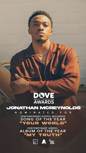 63K views · 4K reactions | Aye! My first nods for the new album!  #MyTruth Thank you @gmadoveawards! | Jonathan McReynolds, Christ Rep. | Facebook