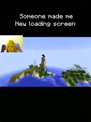 Someone made this loading screen #fyp #minecraft #minecraftshorts #videos #foryourpage #shorts