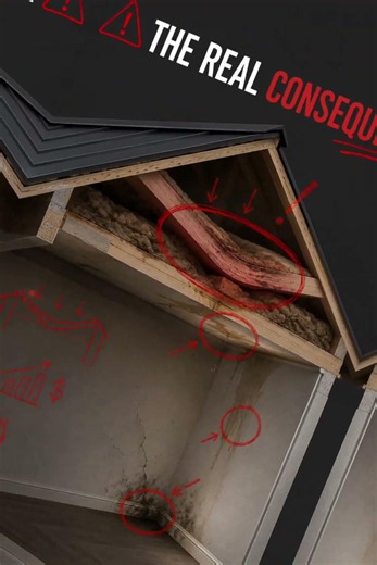 Avoid mistakes in the rafter system of a gable roof
