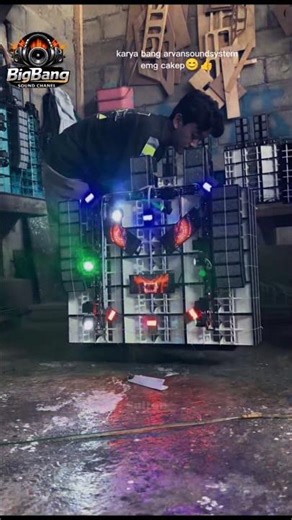 Spek Sultan! 🔥 Miniatur Sound System Full Animasi LED