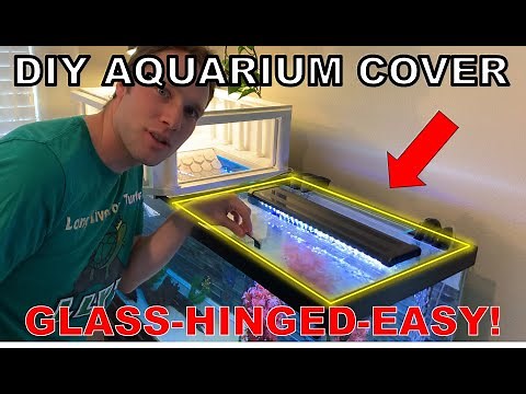 Super Easy DIY Glass Cover for Aquariums and Turtle Tanks