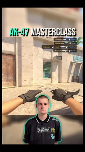 xKacpersky EZ AK-47 ACE 💀 #cs #cs2 #cs2clips #cs2pro