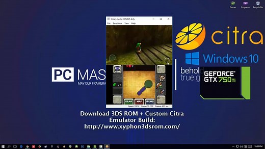 The Legend of Zelda Ocarina of Time 3D (U) .3DS Decrypted Rom Download + Citra Emulator PC
