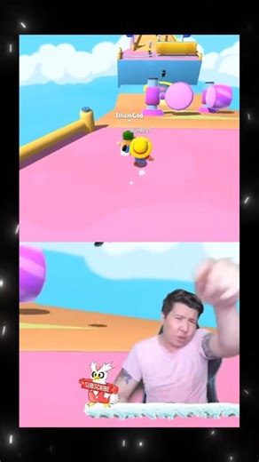 Windah first time playing stumble guys