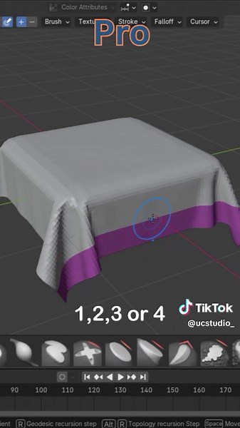how to make puffer objects in blender #blender #3dmodeling #tutorial #fyp