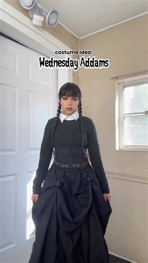 ☆Kaela☆ on Instagram: "Wednesday Addams Halloween Costume Idea✨ #wednesdayadams #dancing #halloweencostume #costumeideas #dance #bloodymary #fyp #addamsfamily #viral #explore #wednsday"