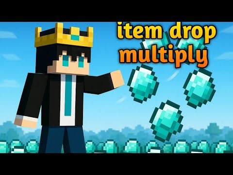 Minecraft pe but item drop multiply#skBoss26
