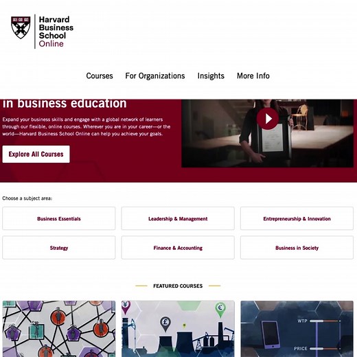 Learn from HBS faculty and network with peers from around the world. Apply today to accelerate your career. | Harvard Business School Online