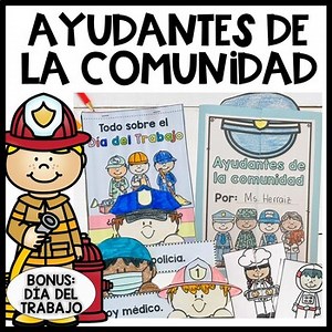 Community Helpers and Labor Day in Spanish | Ayudantes de la Comunidad y Trabajo