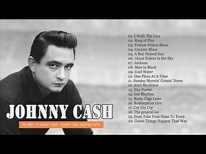 Johnny Cash Greatest Hits Album | Johnny Cash Best Songs Playlist