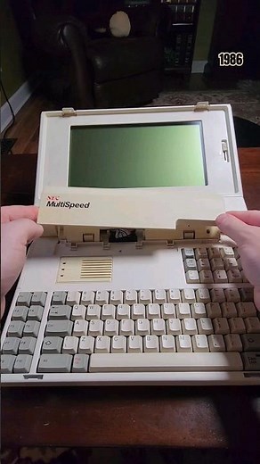 Converting NEC MultiSpeed PC-16-01,1986 to desktop PC #shorts #vintagecomputer