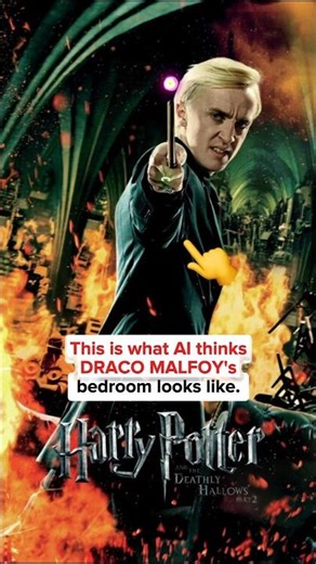 Step Into DRACO MALFOY’s Bedroom 🤫💎🤯