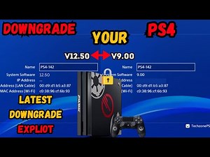 How To Downgrade Your PS4 From V12.50 To below