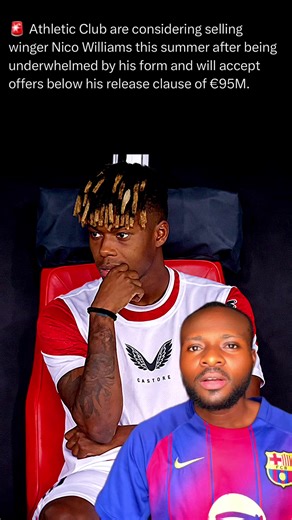 Barcelona Set to Part Ways with Nico Williams