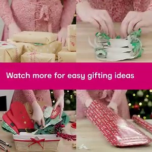 266 reactions · 13 shares | Get ready to gift! Here are 4 clever ideas for wrapping hacks and bespoke hampers. Click to watch more gifting tips and tricks.  | Kmart Australia | Facebook