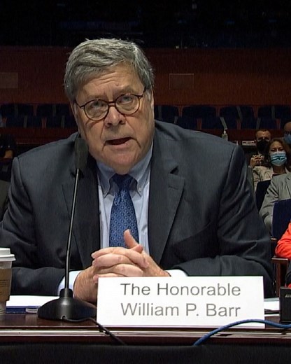 Attorney General Barr testifies before Congress
