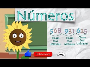 Vamos Aprender...Os Números (Ordens e Classes - Matemática de 1º Ciclo, em Português de Portugal)
