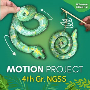 Motion Science Project for 4th Grade NGSS: Hands-on Energy Activity