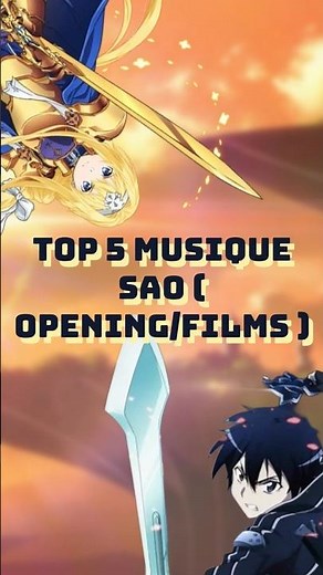 TOP SAO music ( opening & movie ) #swordartonline #sao #music #opening #movie #lisa
