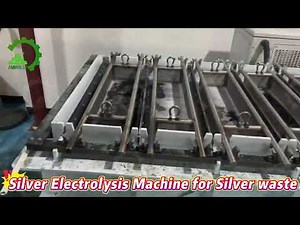 SILVER RECOVERY Made Easy with This Electrolysis Machine!