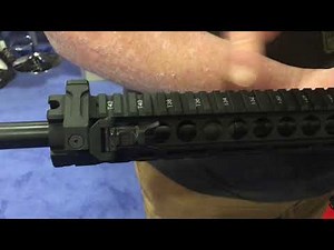 Midwest Industries Combat Rifle Sight (MI CRS) Sets for Tactical AR-15 Carbine/SBR’s: 45-Degree-Offset Flip-Up Back Up Iron Sights (BUIS), Too! (Video!)