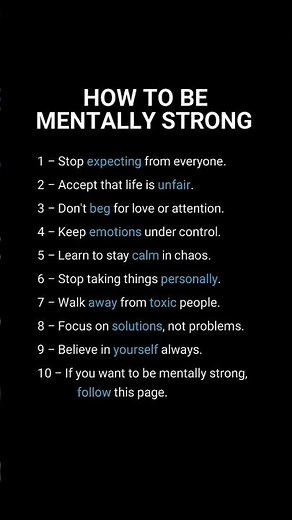 How to mentally strong,#inspiration #motivation