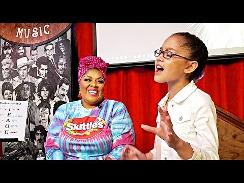 Little Girl's Voice Lesson w/ Vocal Coach