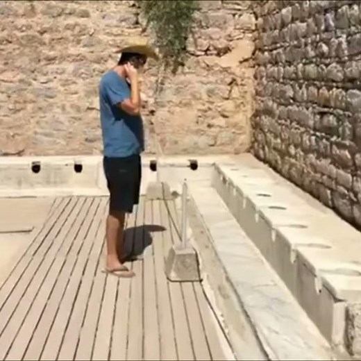 Roman Latrines: Public Toilets of Ancient Ephesus