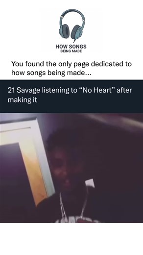 how songs being made on Instagram: "“No Heart” by 21 Savage and Metro Boomin, released in 2016 on their joint project Savage Mode, became one of the breakout tracks that pushed 21 into mainstream recognition. Produced by Metro, the song’s cold atmosphere and blunt storytelling defined their chemistry. Its release turned 21’s minimalist, menacing style into a major force in rap. The recording captures 21’s deadpan delivery over Metro’s eerie, spacious production, creating a haunting mood that qui