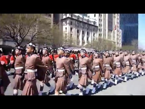 The Royal Canadian Regiment Parade