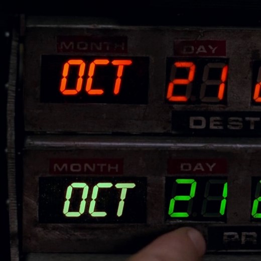 95K views · 4.1K reactions | TODAY is Back to the Future Day! From 1985 Doc and Marty jumped into the “future” of Oct 21, 2015. Celebrate all day! You don’t even need to change your clocks. : Back to the Future 2 | Back to the Future Trilogy | Facebook