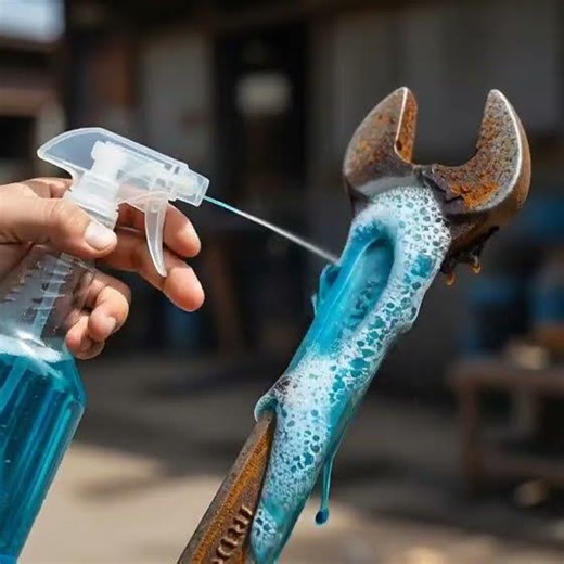 Rusty Key Restoration – Satisfying Before & After 🔑✨