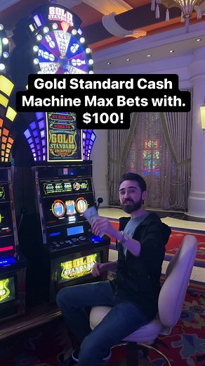 Let’s see what we can get with $100 in this Gold Standard Cash Machine Slot! | Bizzok OB