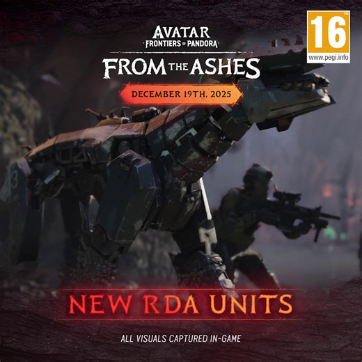 The RDA are back, and more lethal than ever 🔥 • Face terrifying hellhounds that can stun you, or self-detonate to bring you down. • Defeat intimidating Ash-empowered RDA units, carrying RPGs or deadly flamethrowers. • Fight highly trained soldiers, equipped with Skel suits. | Avatar: Frontiers of Pandora